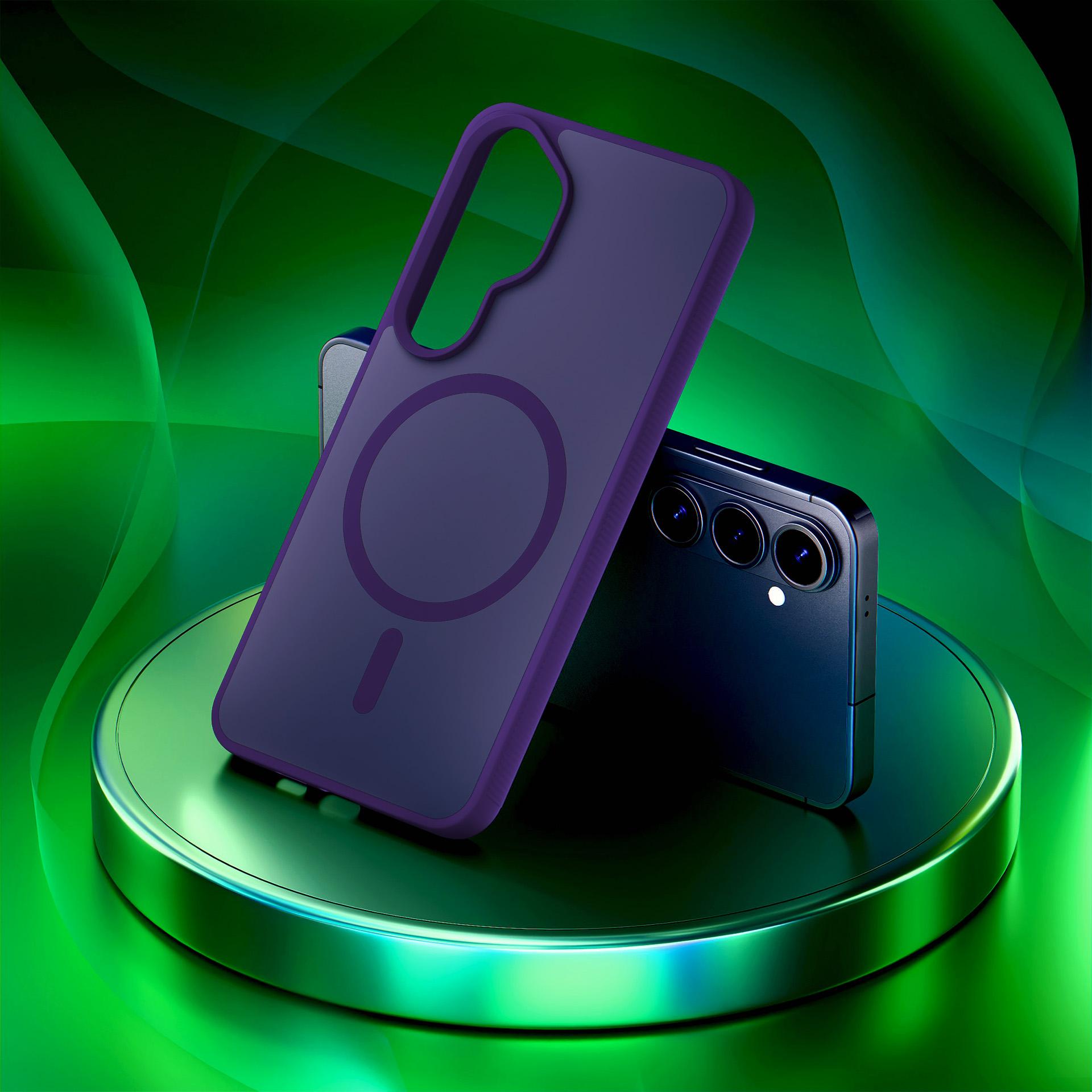3mk Smoke MagCase Samsung Galaxy S26+ Etui - violetinė -- Samsung Galaxy S26+