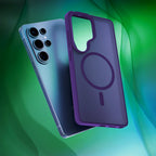 Dėklas 3mk Smoke MagDėklas skirtas Samsung Galaxy S26 Ultra - violetinė