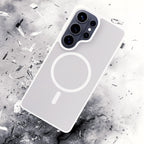 3mk Smoke MagCase skirtas Samsung Galaxy S26 Ultra – Balta -- Samsung Galaxy S26 Ultra
