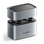 Orico EV8 AA Lithium akumuliatoriaus įkroviklis su saugojimo funkcija - Sidabrinė -- Batteries