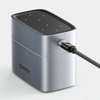 Orico EV8 AA Lithium akumuliatoriaus įkroviklis su saugojimo funkcija - Sidabrinė -- Batteries