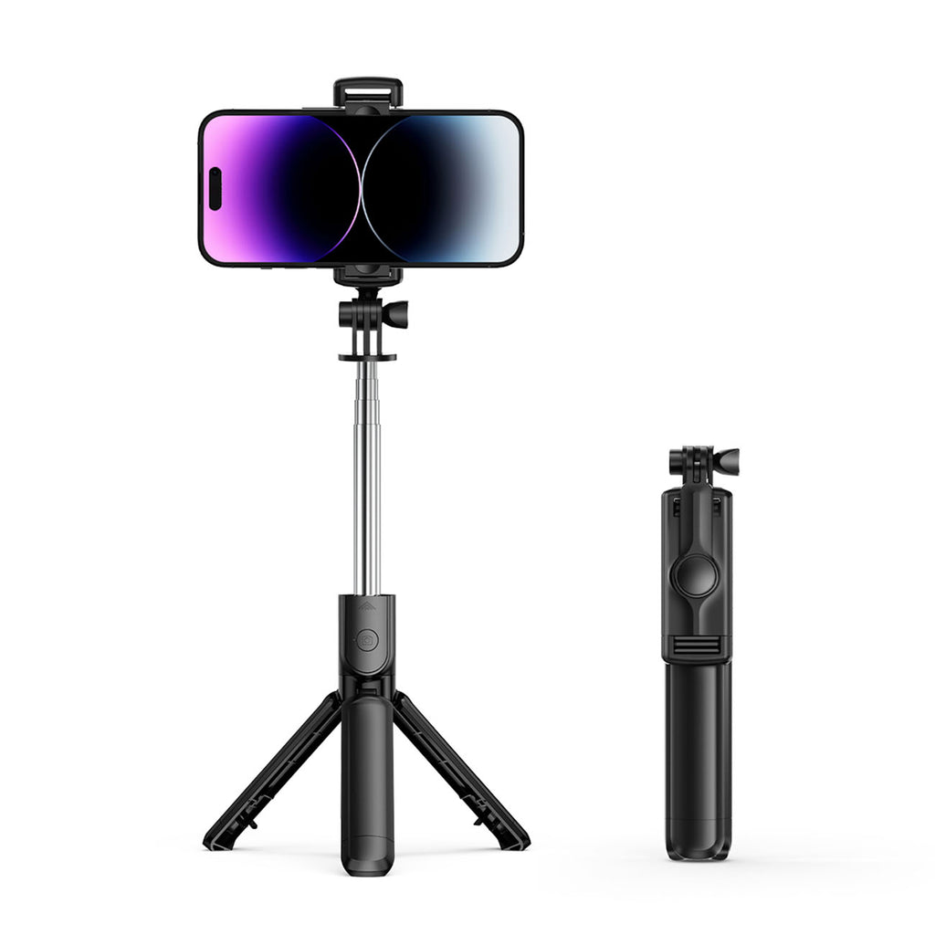 Selfie pagaliukas Orico SPV68 mini trikojis Bluetooth 360 laipsnių sukimas 68 cm - juodas -- Selfie Sticks & Tripods