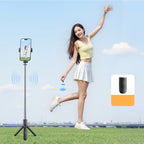 Selfie pagaliukas Orico SPV68 mini trikojis Bluetooth 360 laipsnių sukimas 68 cm - juodas -- Selfie Sticks & Tripods