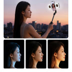 Savifotografijos lazda Orico SPV90 aliuminio mini trikojis Bluetooth 360 laipsnių sukimas - juoda -- Selfie Sticks & Tripods