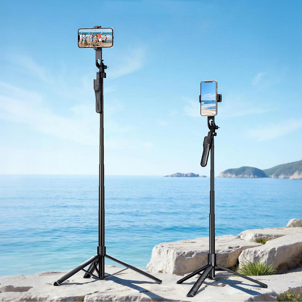 Savifotografijos lazda Orico SPM175 trikojis 1/4" telefono fotoaparatui su 360 laipsnių sukimu Bluetooth 5.2 - juoda --...