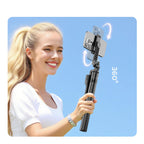 Savifotografijos lazda Orico SPM190 trikojis 1/4" telefono fotoaparatui su 360 laipsnių sukimu Bluetooth 5.2 - juoda --...