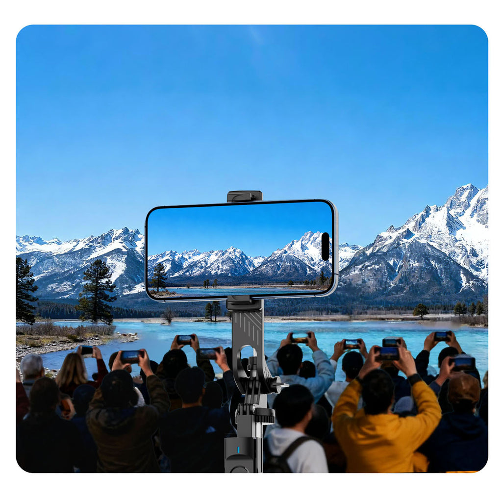 Savifotografijos lazda Orico SPM190 trikojis 1/4" telefono fotoaparatui su 360 laipsnių sukimu Bluetooth 5.2 - juoda --...
