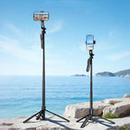 Savifotografijos lazda Orico SPM215 trikojis 1/4" telefono fotoaparatui su 360 laipsnių sukimu Bluetooth 5.2 - juoda --...
