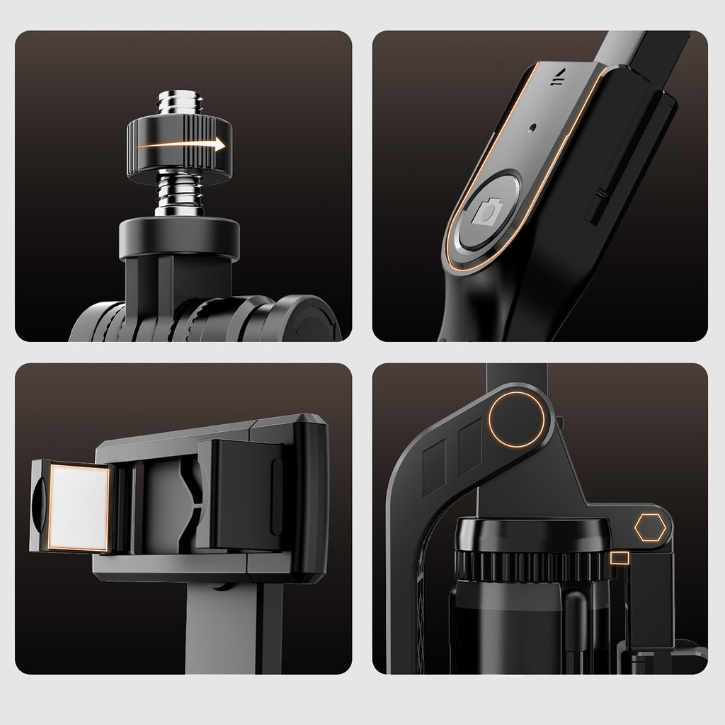 Savifotografijos lazda Orico SPM170 trikojis 1/4" telefono fotoaparatui Bluetooth 5.2 - juoda -- Selfie Sticks & Tripods