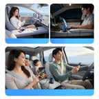Orico HyperDrive 165W USB-A + 2x USB-C automobilio įkroviklis - juodas -- Car chargers