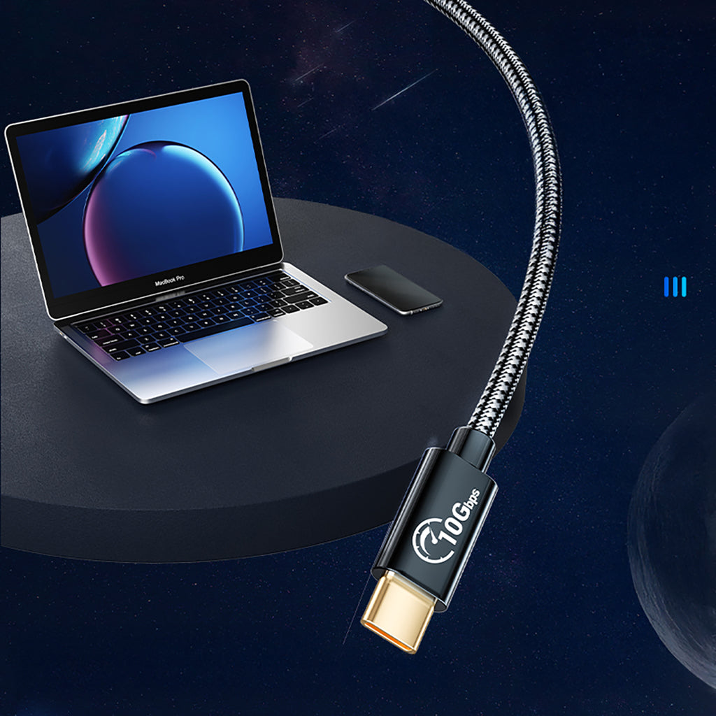 Orico CAF31 USB-C - USB-A 3.1 Gen 2 10Gbps 30cm OTG adapteris - juodas -- USB Adapters