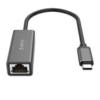 Orico XC-R45-V1 USB-C į RJ45 Gigabit Ethernet 1 Gbps tinklo adapteris - Juodas -- Network Adapters