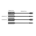 Orico XC-R45-V1 USB-C į RJ45 Gigabit Ethernet 1 Gbps tinklo adapteris - Juodas -- Network Adapters