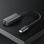 Orico XC-R45-V1 USB-C į RJ45 Gigabit Ethernet 1 Gbps tinklo adapteris - Juodas -- Network Adapters