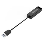 Orico UTJ-U3 1 Gigabit USB-A 3.0 išorinė tinklo kortelė - Juodas -- Network Adapters