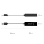 Orico UTJ-U3 1 Gigabit USB-A 3.0 išorinė tinklo kortelė - Juodas -- Network Adapters