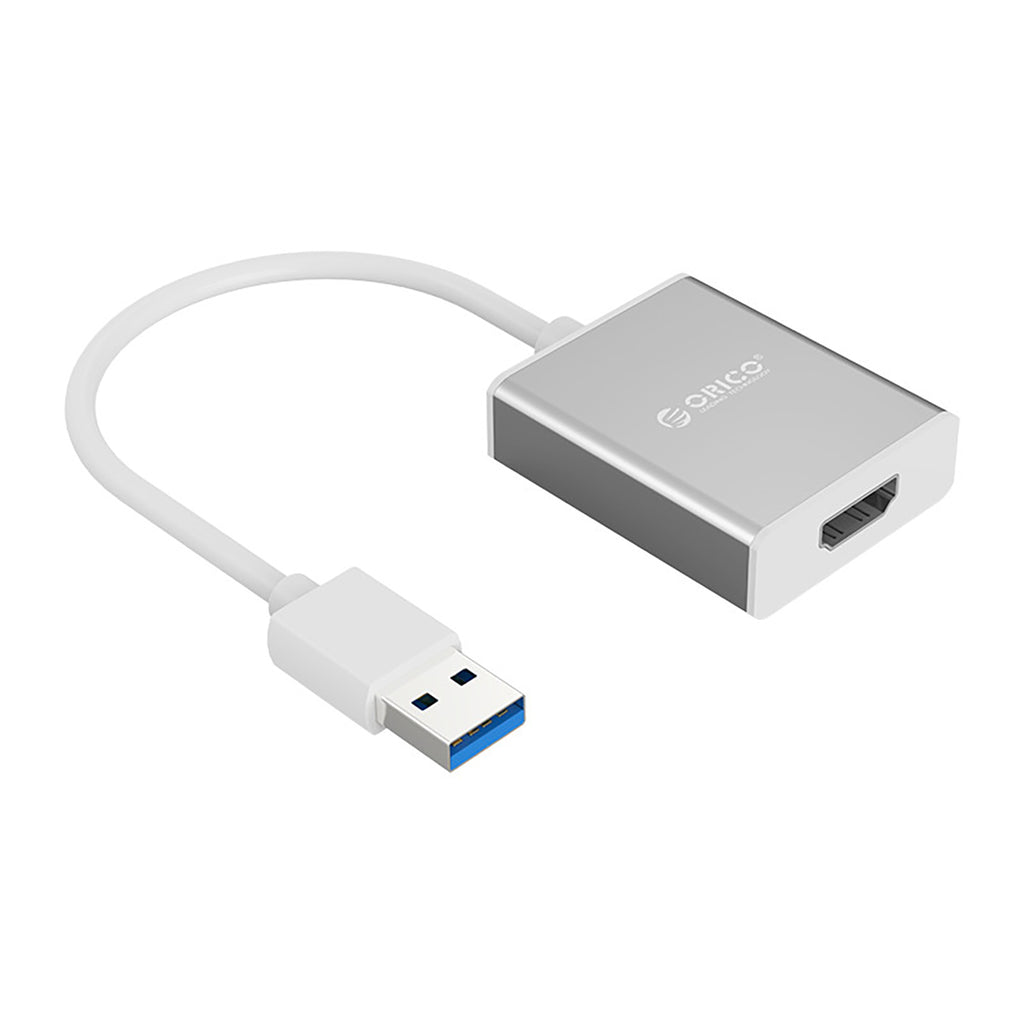 Orico UTH USB-A 3.0 to HDMI adapteris - sidabrinė -- Video Adapters