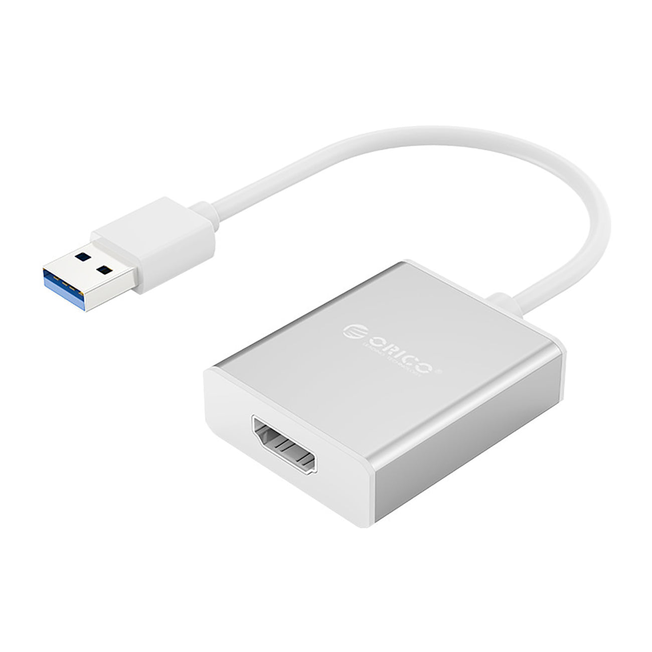 Orico UTH USB-A 3.0 to HDMI adapteris - sidabrinė -- Video Adapters