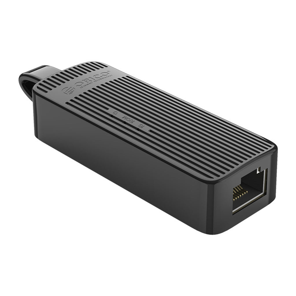 Orico UTK-U3 USB-A 3.0 į RJ45 Gigabit Ethernet 1 Gbps tinklo adapteris - Juodas -- Network Adapters