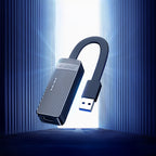 Orico UTK-U3 USB-A 3.0 į RJ45 Gigabit Ethernet 1 Gbps tinklo adapteris - Juodas -- Network Adapters
