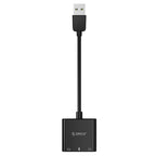 Orico SKT3 USB-A išorinė garso kortelė - Juoda -- Audio Adapters