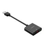 Orico SKT3 USB-A išorinė garso kortelė - Juoda -- Audio Adapters