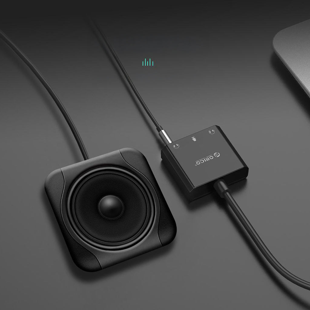 Orico SKT3 USB-A išorinė garso kortelė - Juoda -- Audio Adapters