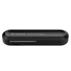 Orico CRS21 USB 3.0 SD ir microSD atminties kortelės skaitytuvas - juodas -- Memory Card Readers