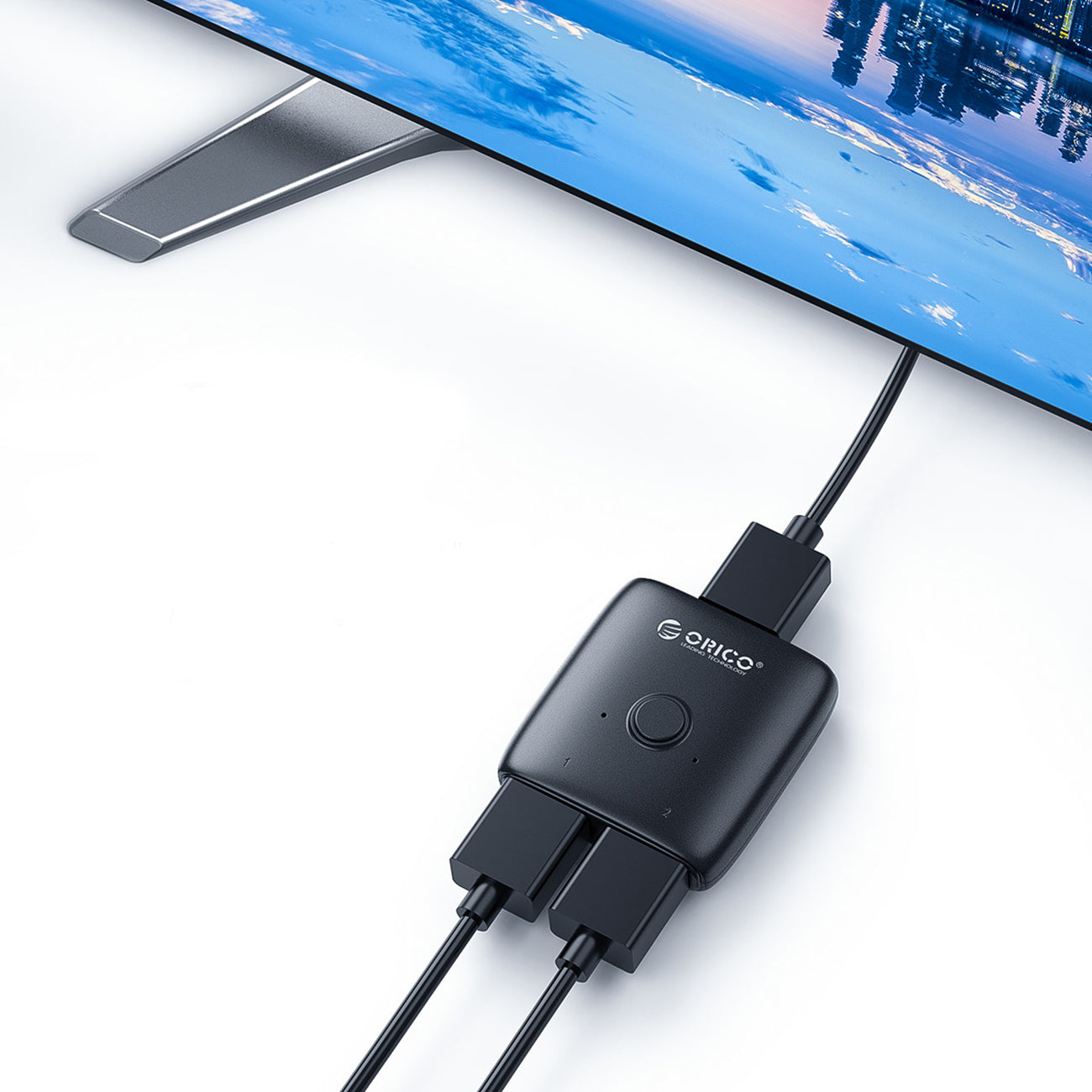 Orico AS2-A1 HDMI adapteris dvikryptis skaidytuvas - juodas -- Video Adapters