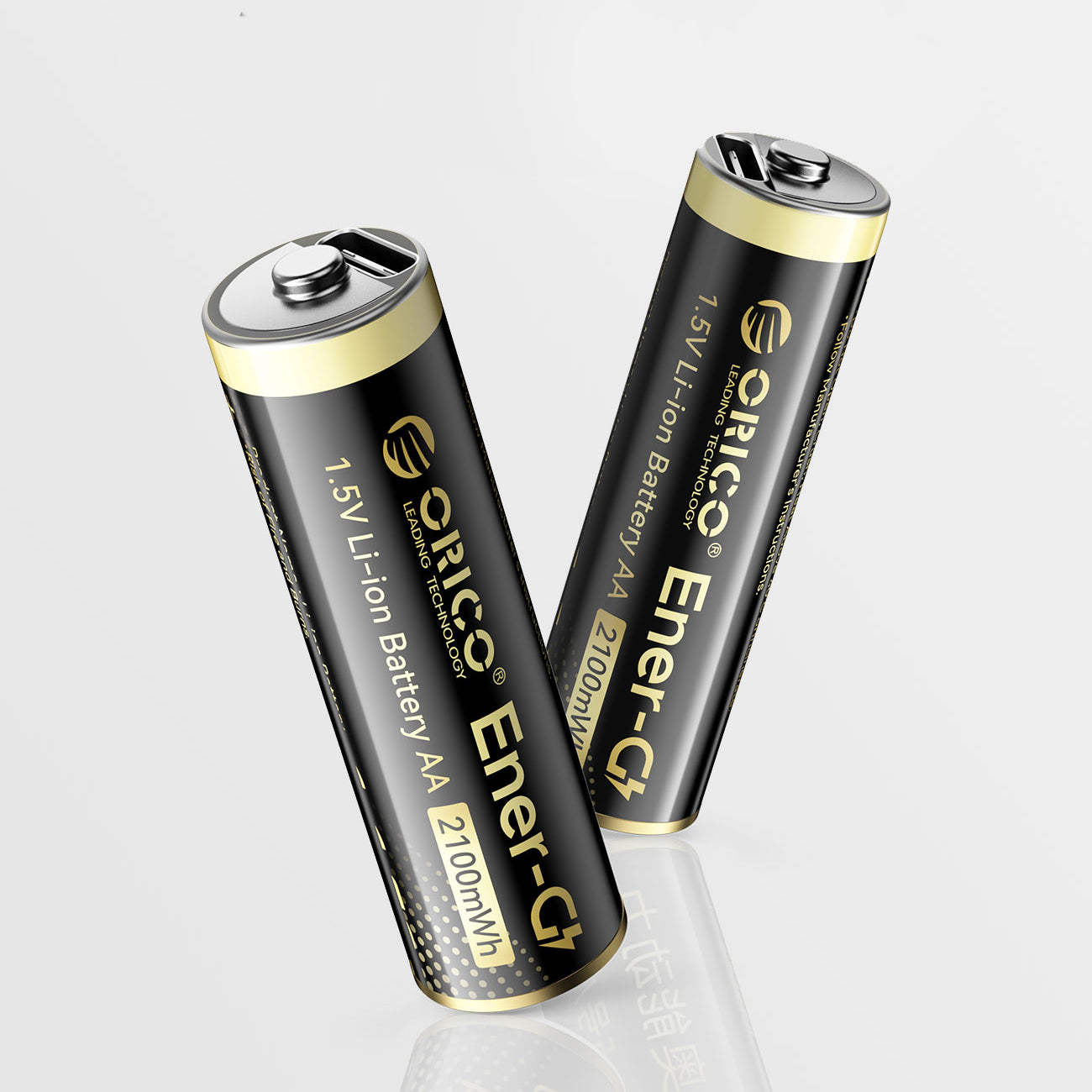 Orico Ener-G EG5C litio akumuliatorius 1,5V 2100mWh AA USB-C pakraunamas akumuliatorius 4 vnt. -- Batteries