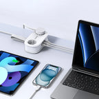 Orico AP3 20W GaN 5in1 maitinimo šakotuvas 2x AC + 2x USB-A + 1x USB-C – baltas -- Cell phone cables