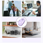 Orico AP3 20W GaN 5in1 maitinimo šakotuvas 2x AC + 2x USB-A + 1x USB-C – violetinis -- Cell phone cables