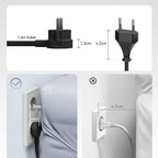 Orico PDC25 25W 6in1 prailgintuvas 2x AC + 2x USB-A + 2x USB-C - juodas -- Cell phone cables