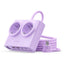 Orico PDC25 25W 6in1 prailgintuvas 2x AC + 2x USB-A + 2x USB-C - violetinis -- Cell phone cables