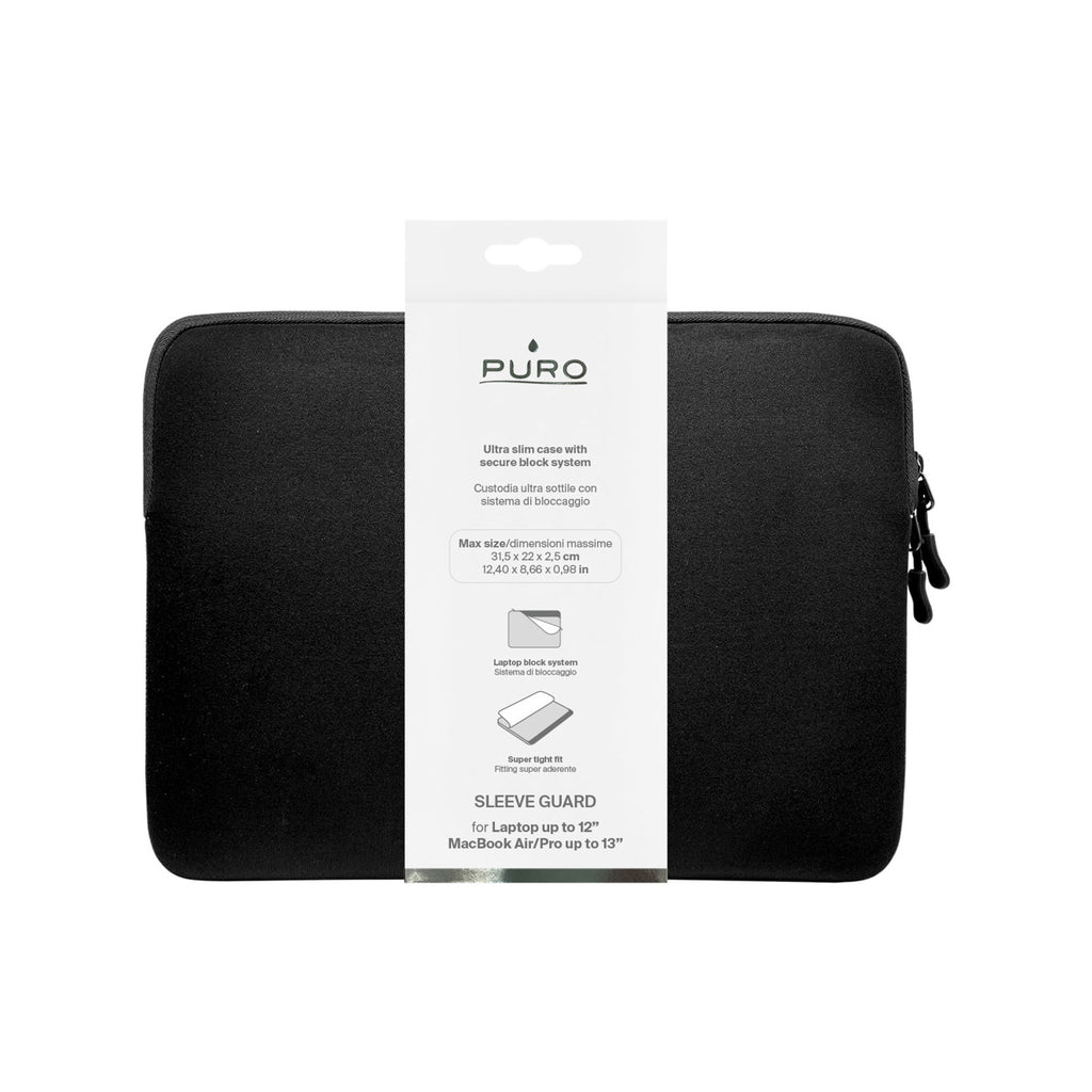 Puro Slim Guard 13" nešiojamojo kompiuterio krepšys - juodas -- Laptop Bags