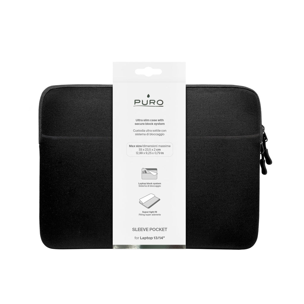 Puro Slim Pocket 13" nešiojamojo kompiuterio krepšys - juodas -- Laptop Bags