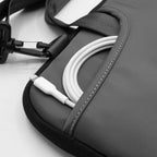 Puro Scudo SleevePro iš nailono, skirtas MacBook ir nešiojamajam kompiuteriui iki 14" - juodas -- Laptop Bags
