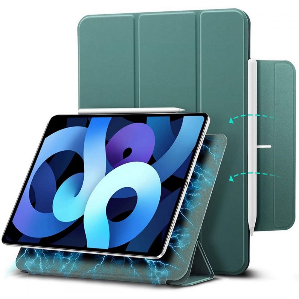 ESR Rebound Magnetic dėklas, skirtas iPad Air 10,9" (2020/2022) – žalias -- iPad Air 10