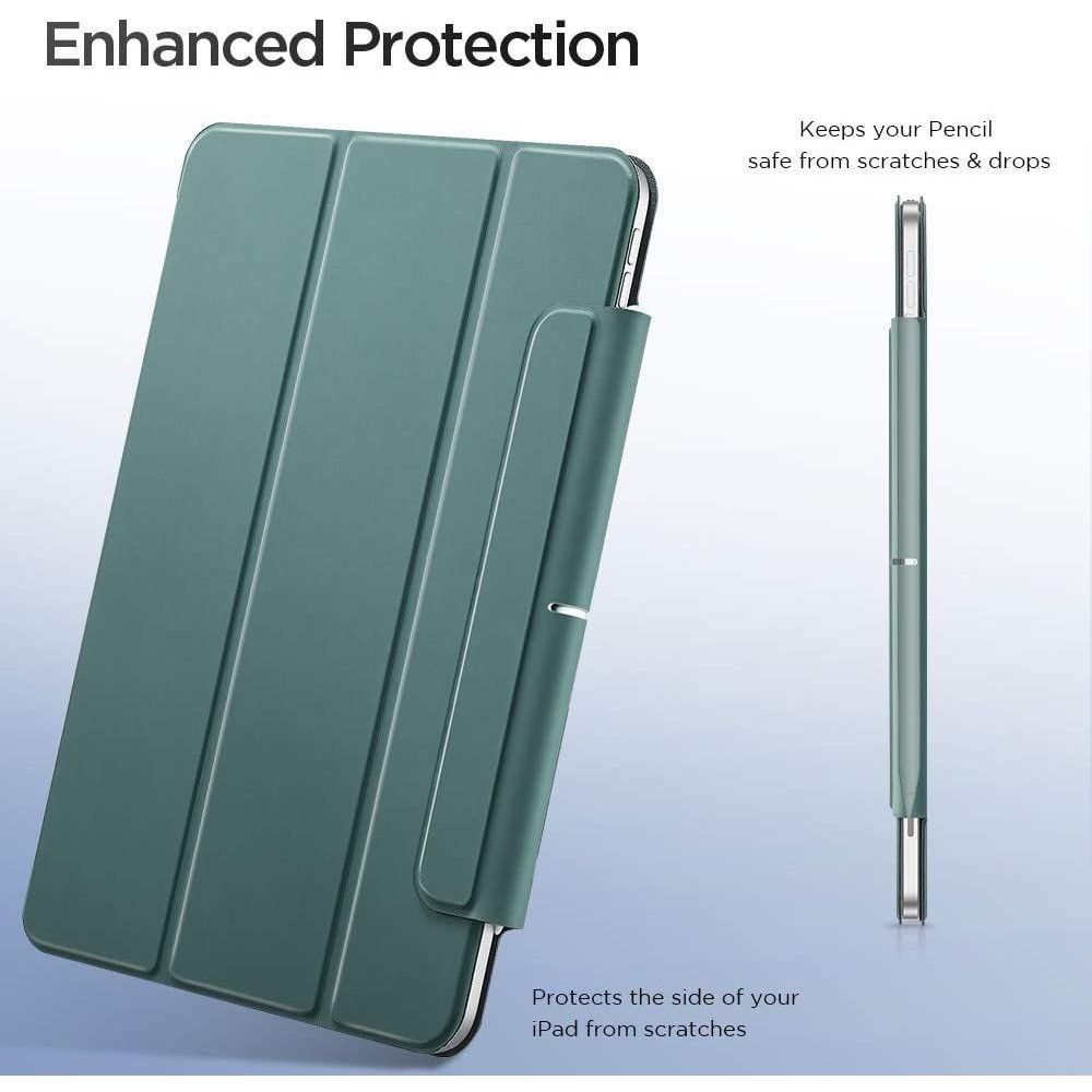 ESR Rebound Magnetic dėklas, skirtas iPad Air 10,9" (2020/2022) – žalias -- iPad Air 10