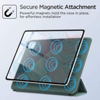 ESR Rebound Magnetic dėklas, skirtas iPad Air 10,9" (2020/2022) – žalias -- iPad Air 10
