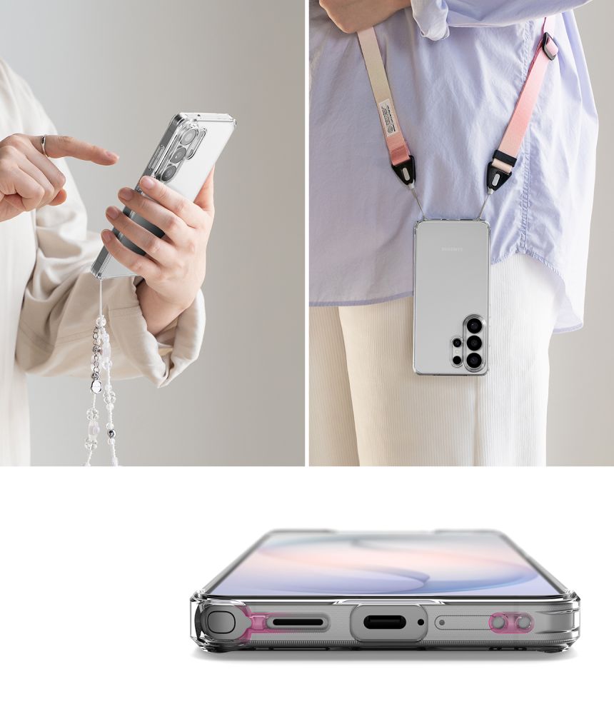 „Ringke Fusion Case“, skirtas Samsung Galaxy S26 Ultra – skaidrus -- Samsung Galaxy S26 Ultra