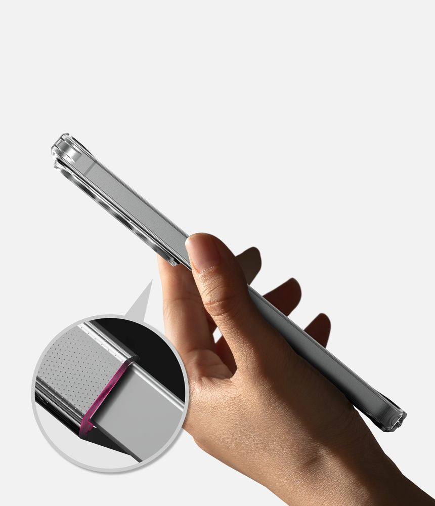 „Ringke Fusion Case“, skirtas Samsung Galaxy S26 Ultra – skaidrus matinis -- Samsung Galaxy S26 Ultra