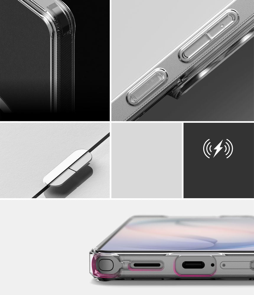 Ringke Fusion Magnetic MagSafe Dėklas, skirtas Samsung Galaxy S26 Ultra - skaidrus -- Samsung Galaxy S26 Ultra