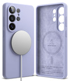 Ringke Silicone MagSafe Dėklas, skirtas Samsung Galaxy S26 Ultra - violetinis -- Samsung Galaxy S26 Ultra