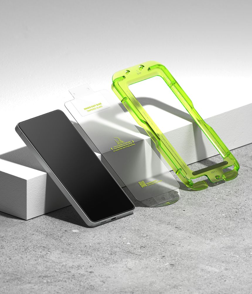 Ringke Easy Slide 2-Pack Tempered Glass for Samsung Galaxy S269 ZQX -- Cell phone tempered glass