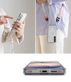 Ringke Fusion Magnetic MagSafe Dėklas, skirtas Samsung Galaxy S26+ - skaidrus -- Samsung Galaxy S26+