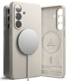 Ringke Silicone MagSafe Dėklas, skirtas Samsung Galaxy S26+ - Beige -- Samsung Galaxy S26+