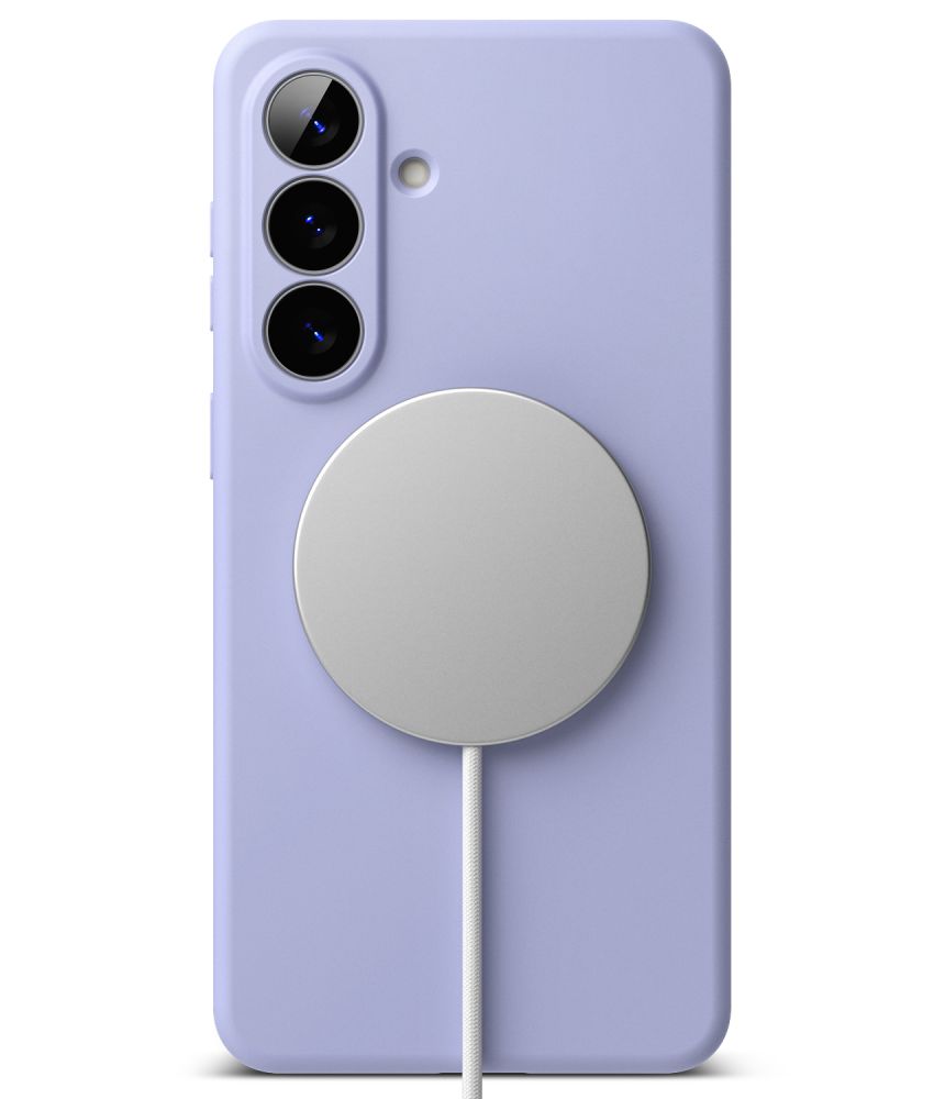 Ringke Silicone MagSafe Dėklas, skirtas Samsung Galaxy S26+ - violetinis -- Samsung Galaxy S26+