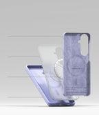 Ringke Silicone MagSafe Dėklas, skirtas Samsung Galaxy S26+ - violetinis -- Samsung Galaxy S26+