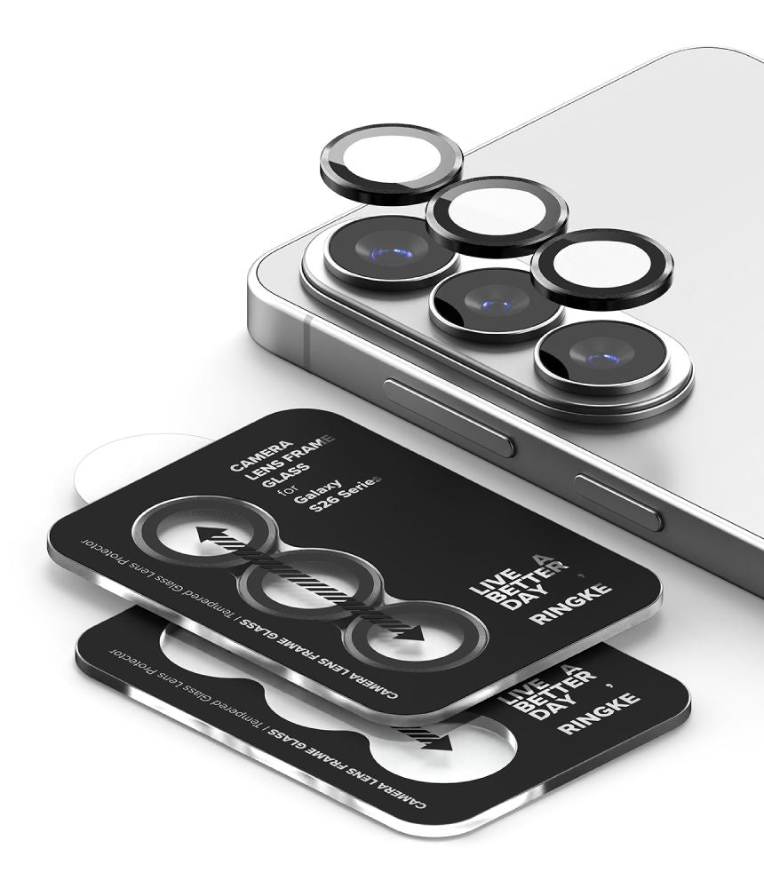 Ringke Camera Frame Protector 2-Pack for Samsung Galaxy S26 / S26+ - ZQXZTOK -- Samsung Galaxy S26